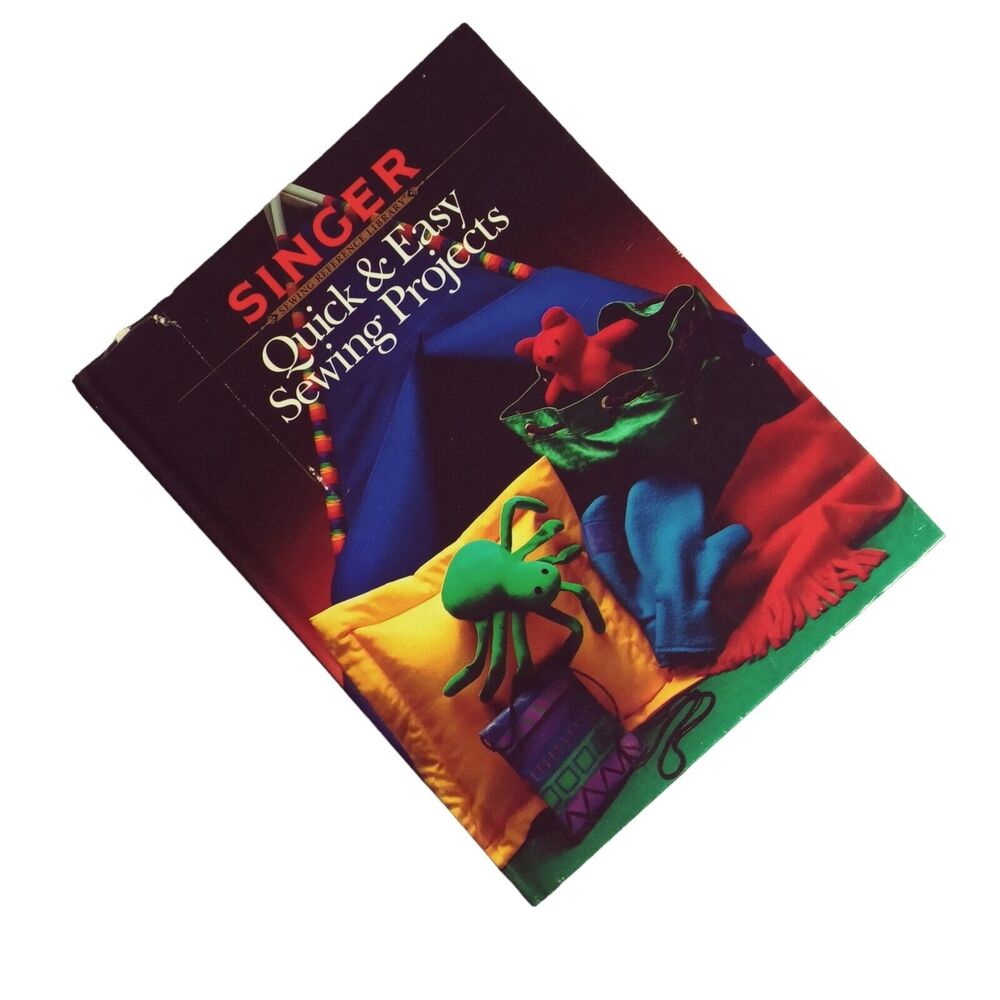 🧵Singer Sewing Book Quick Easy👗👚 Sewing Projects Craft Reference Library VTG - Picture 10 of 10